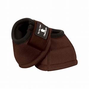TKCDN100-L-Brown Bell Boots No Turn Dyno EquiBrand