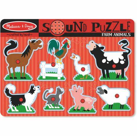 BGMDL10726 Puzzle- Sound - Farm Animals