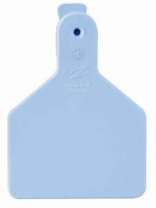 ACNZCALFSN-Short Nk-Blue New Z Calf Tags 1 Piece 25's