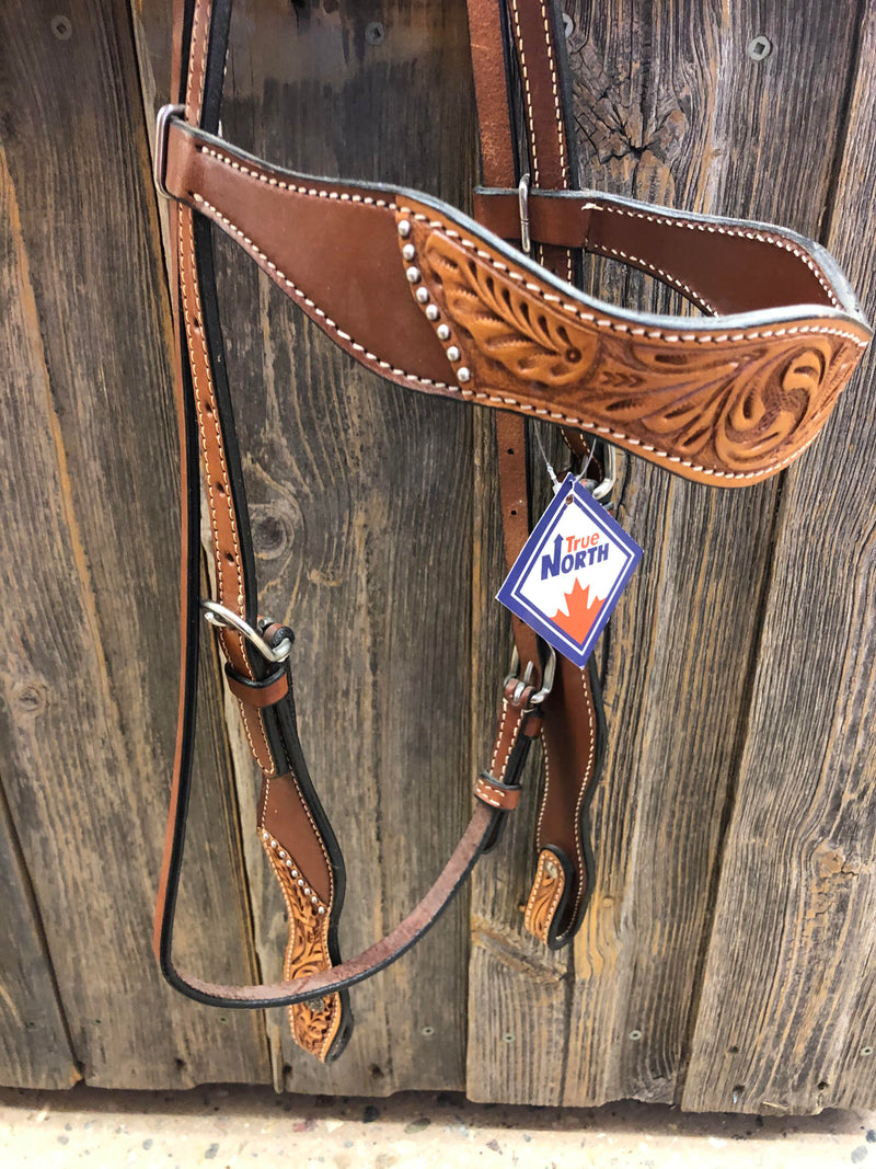TKDZ2917 Headstall Two Tone Browband