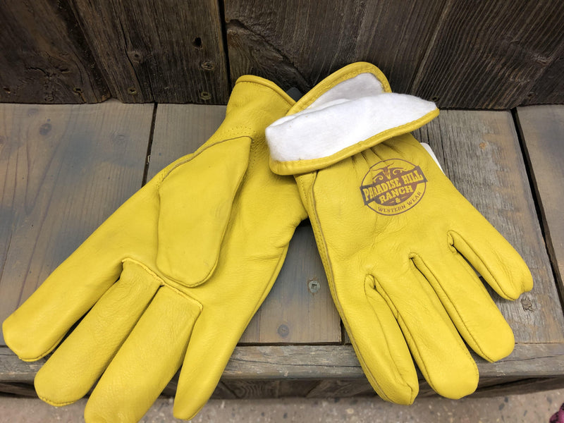 CLHANDDSL-L Gloves Deerskin Driver Lined