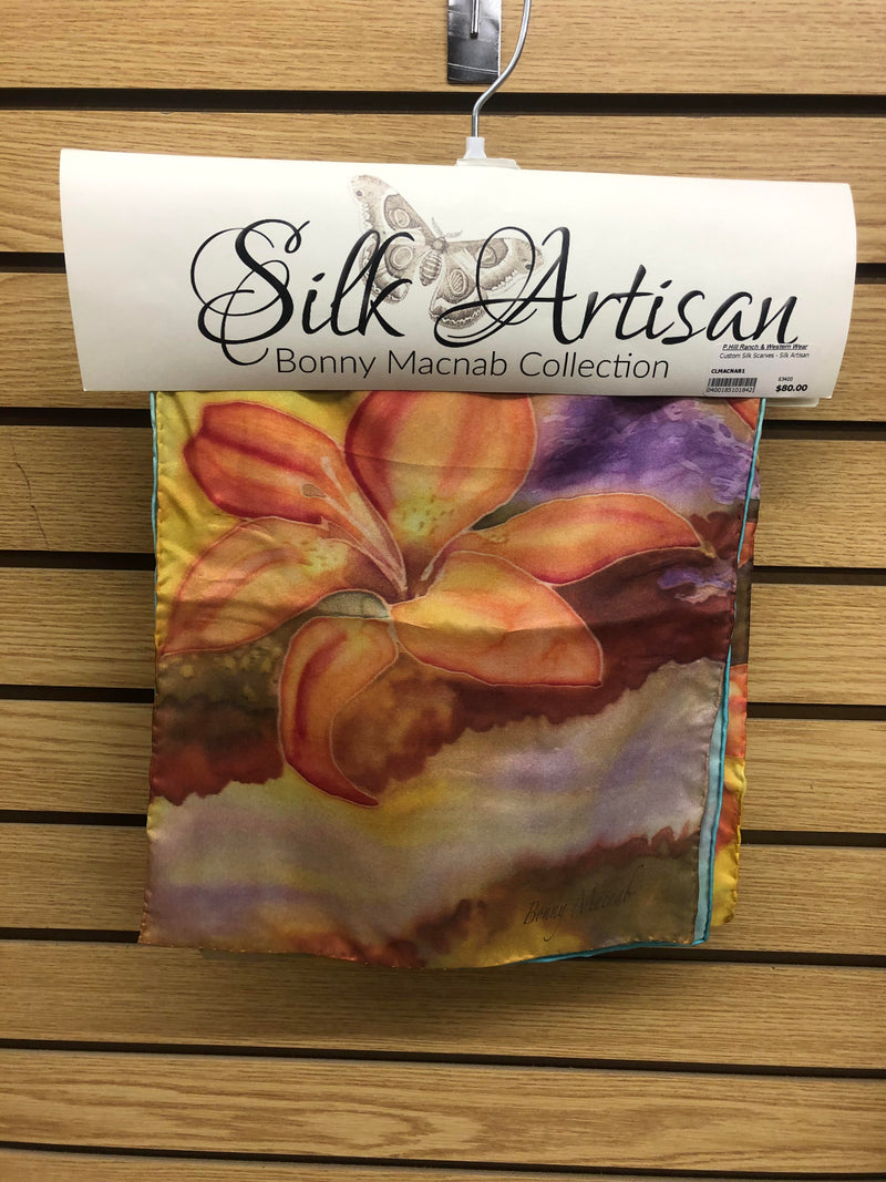 CLMACNAB1 Custom Silk Scarves - Silk Artisan