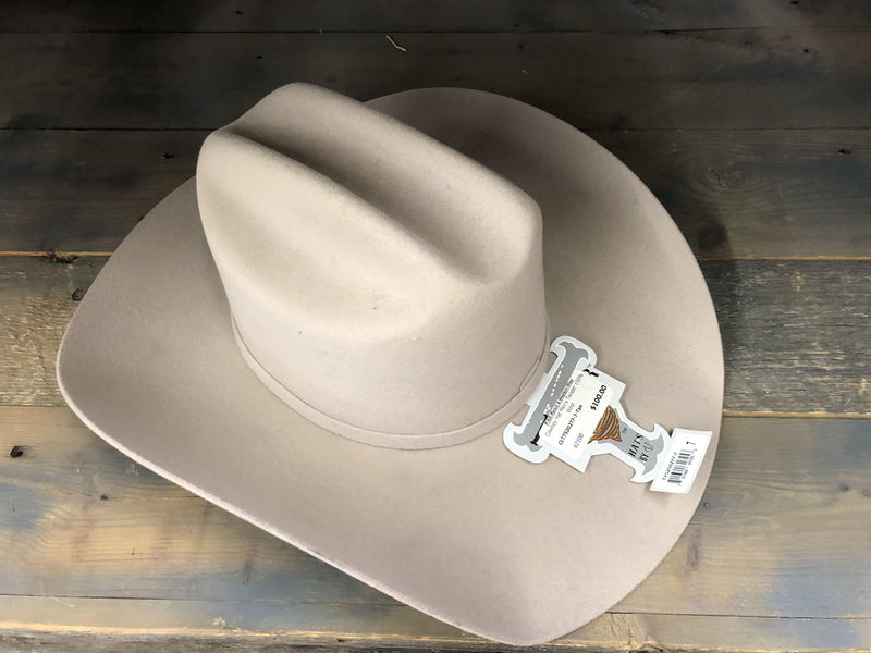 CLT7520277-7-Tan Cowboy Hat Men's Twister 100% Wool