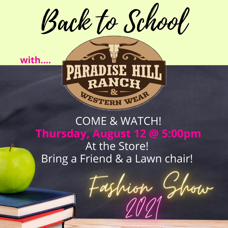 Back to School Fashion Show 2021!!