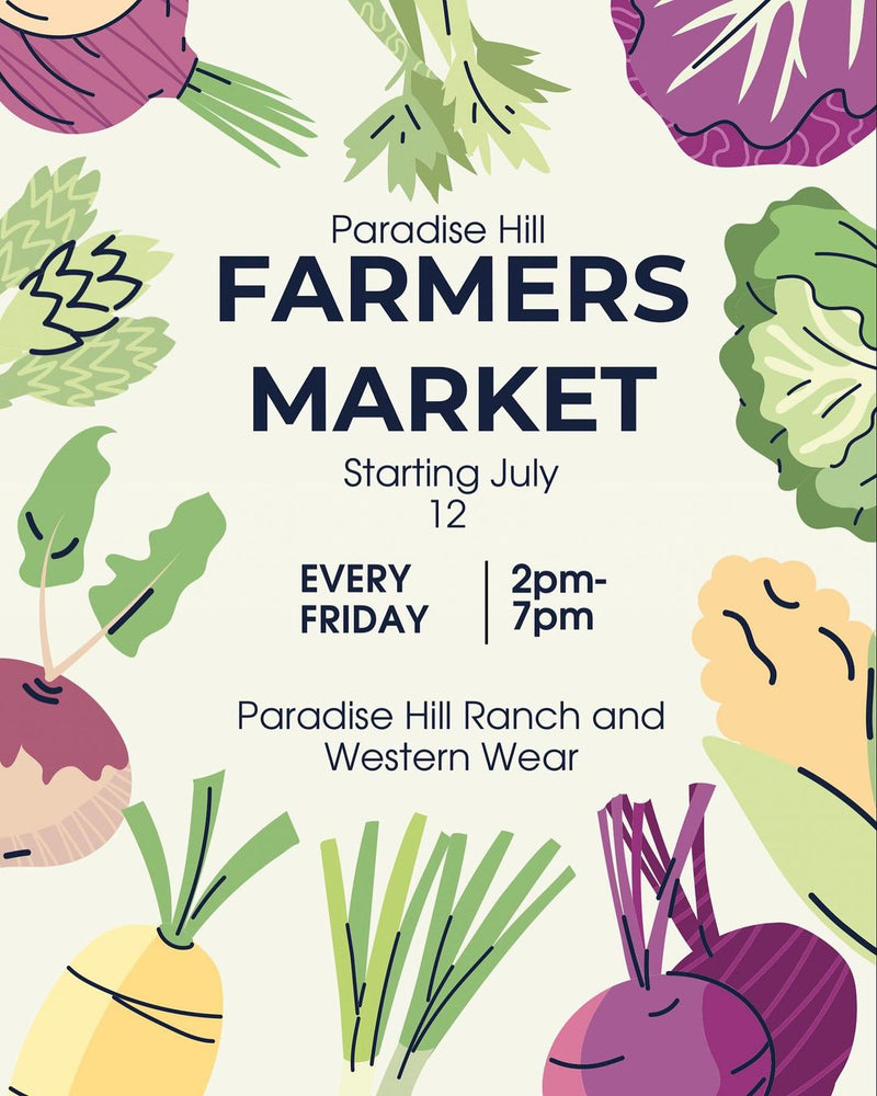 Weekly Farmers Market - Starting Friday, July 12