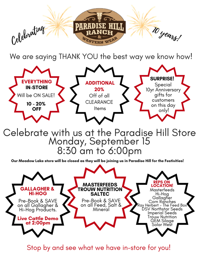 Celebrate with us!