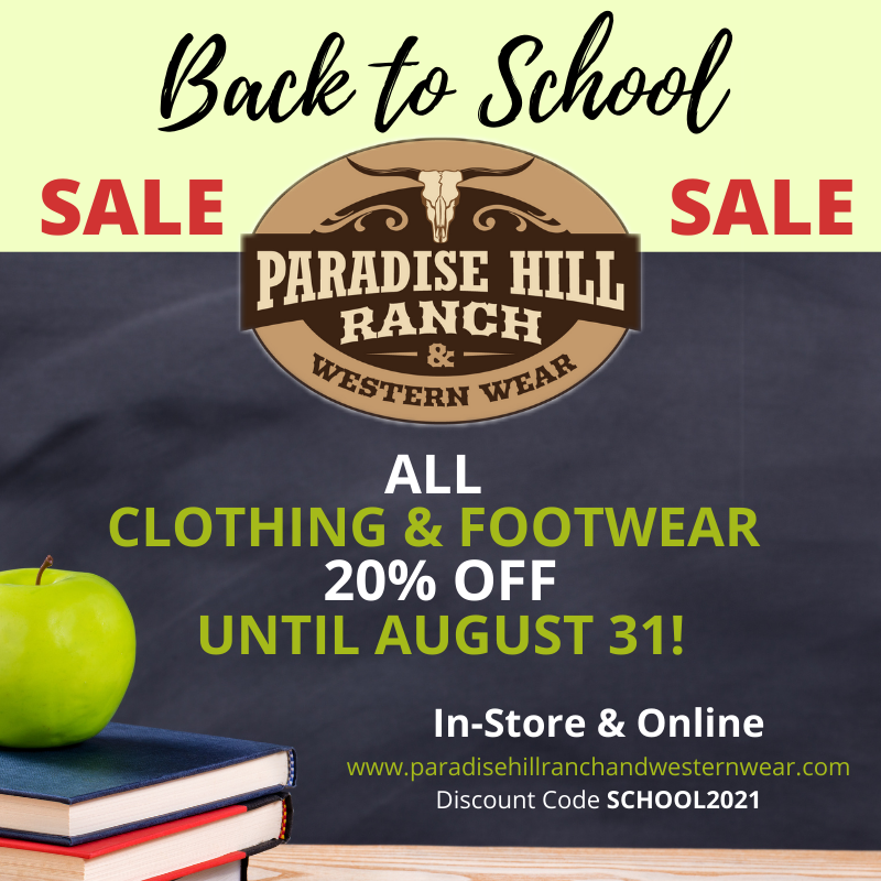 Back to School SALE!!