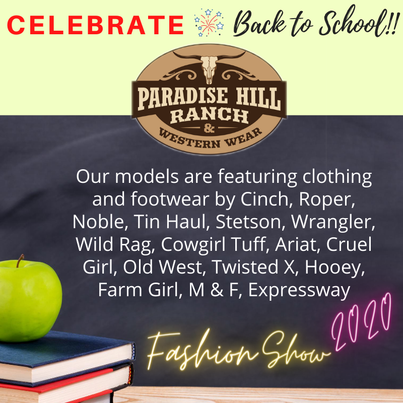 BACK TO SCHOOL FASHION SHOW 2020!!