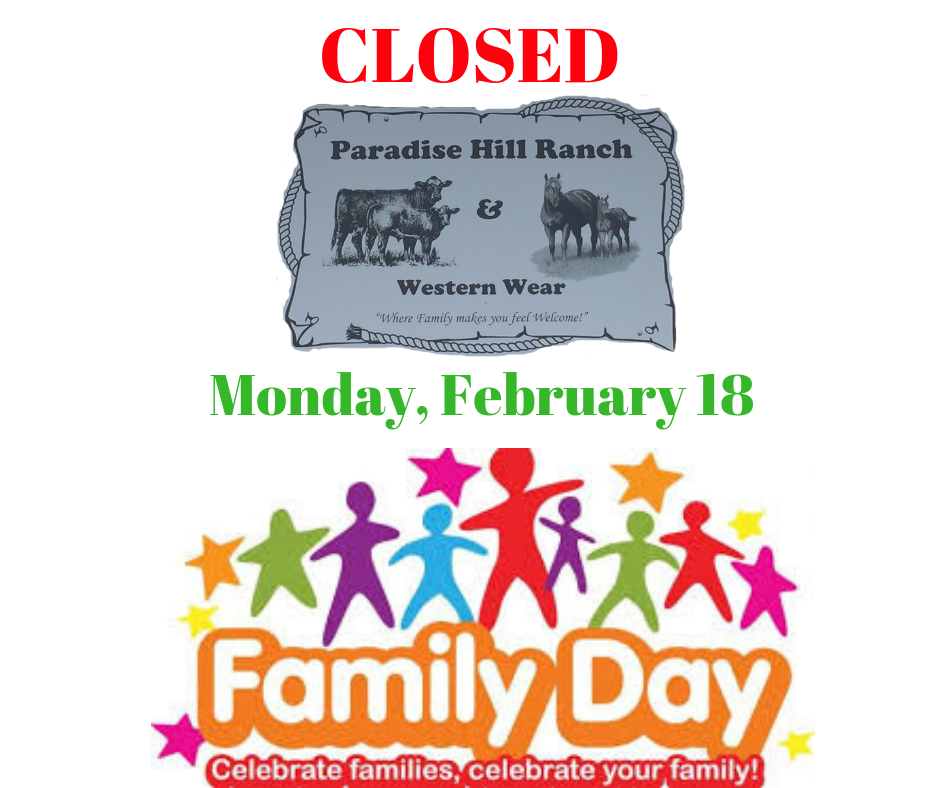 Closed for Family Day