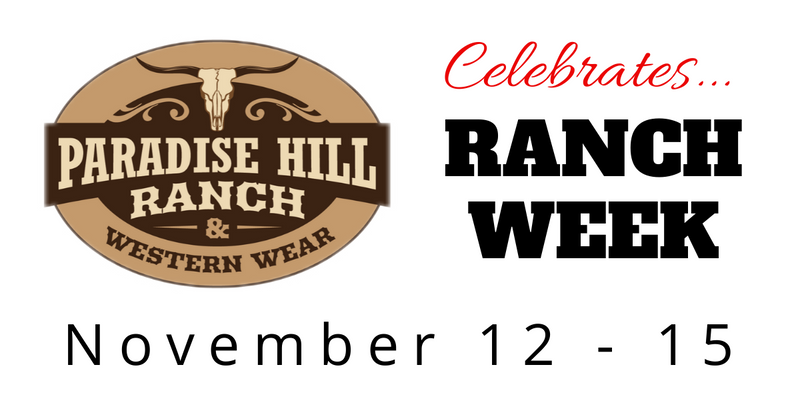 RANCH WEEK!!! – Paradise Hill Ranch and Western Wear