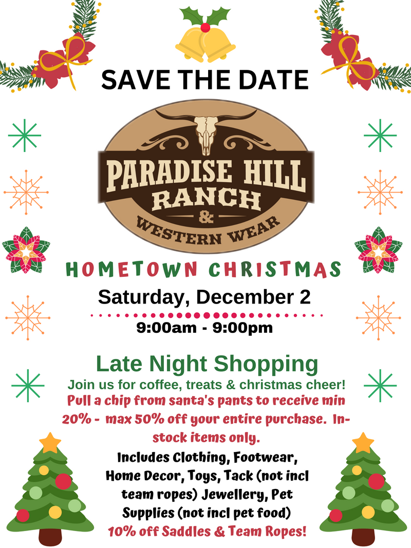 Save the Date - Hometown Christmas 2023!