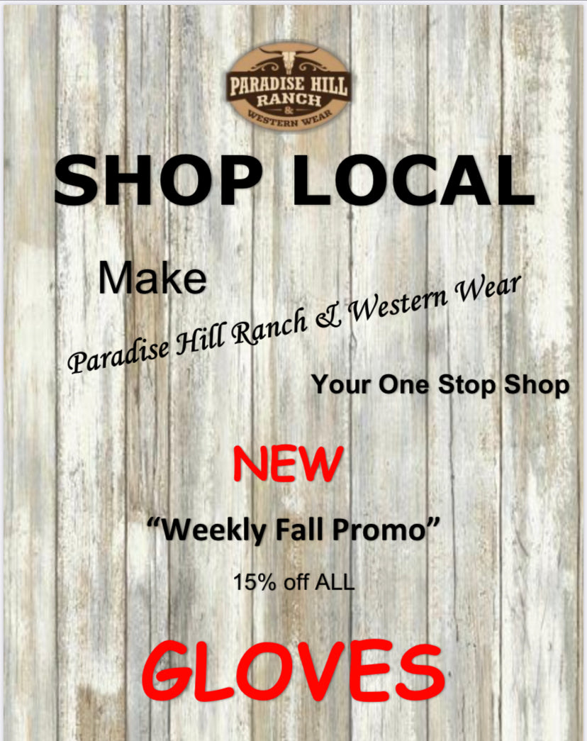 WEEKLY FALL PROMO!