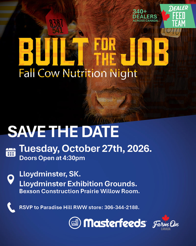 Fall Cow Nutrition Night - Oct 26 & Oct 27, 2026