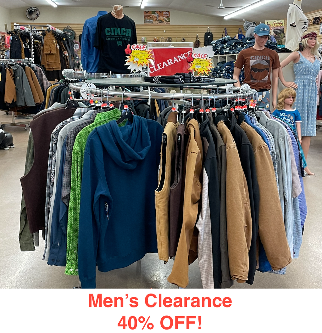 Men's Clearance - 40% OFF!