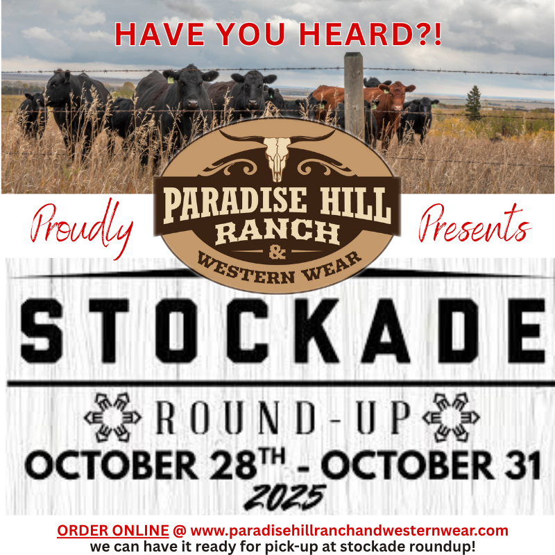 Stockade Roundup --> October 28-31, 2025