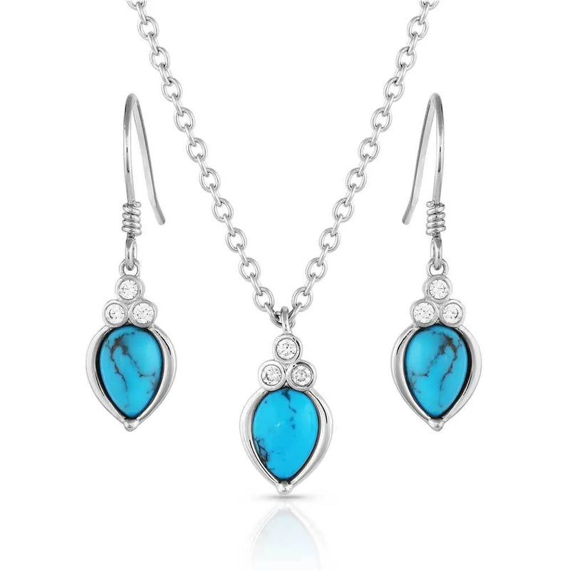 BGJS5314 Jewlery Set " Iceberg Turquiose"