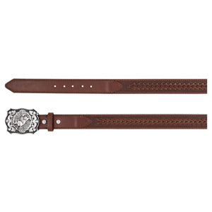 CL2520791603- Belt Arena Ace Boys Brown with V Stitching