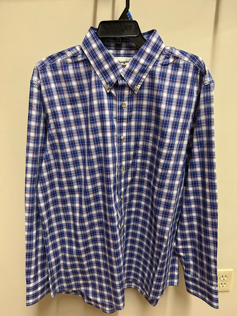 CL112381686- Mens Riata L/S Button  Shirt- Plaid