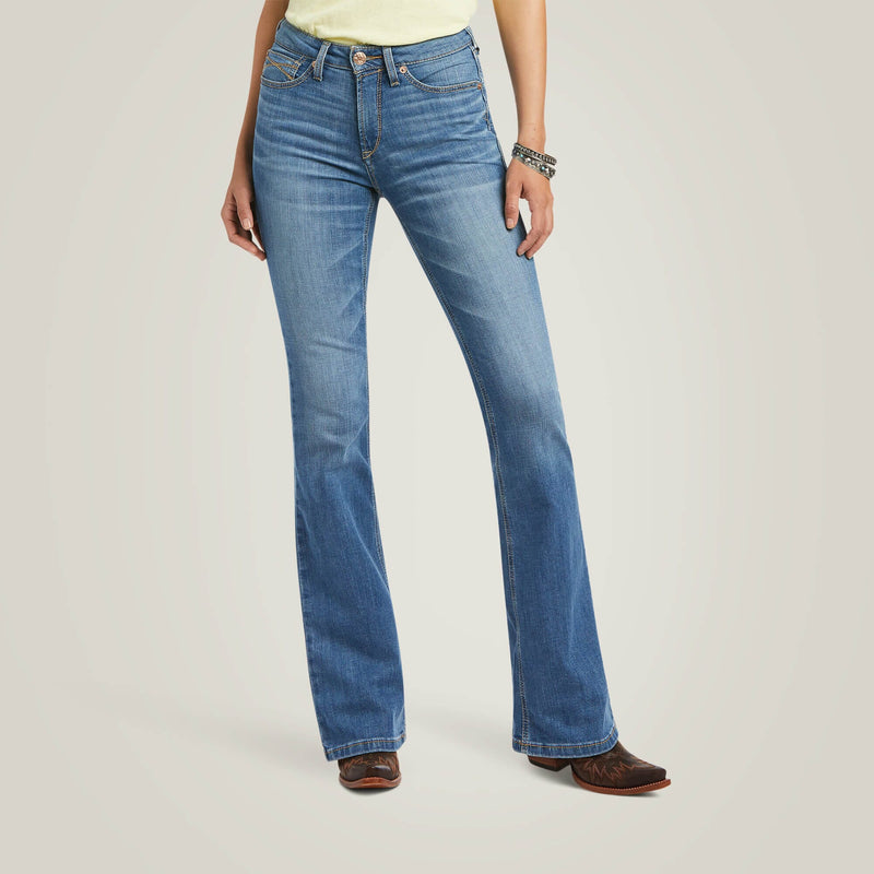 CL10039602 Ariat Ladies Jeans-High Rise Boot-Tennessee