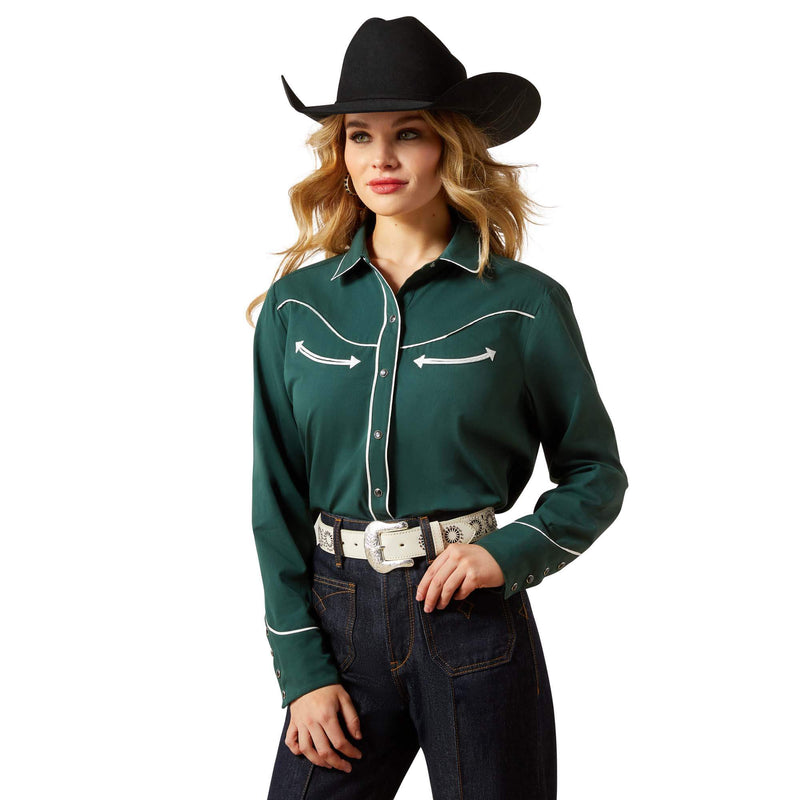 CL10065988 Womens Ariat Mirrorball Snap L/S Shirt