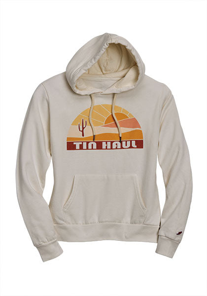CL10-098-0300-0811- Ladies Tinhaul Hoodie w/ Sunset- White