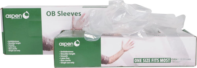 AC1065-100 OB Sleeve Clear 100/pk