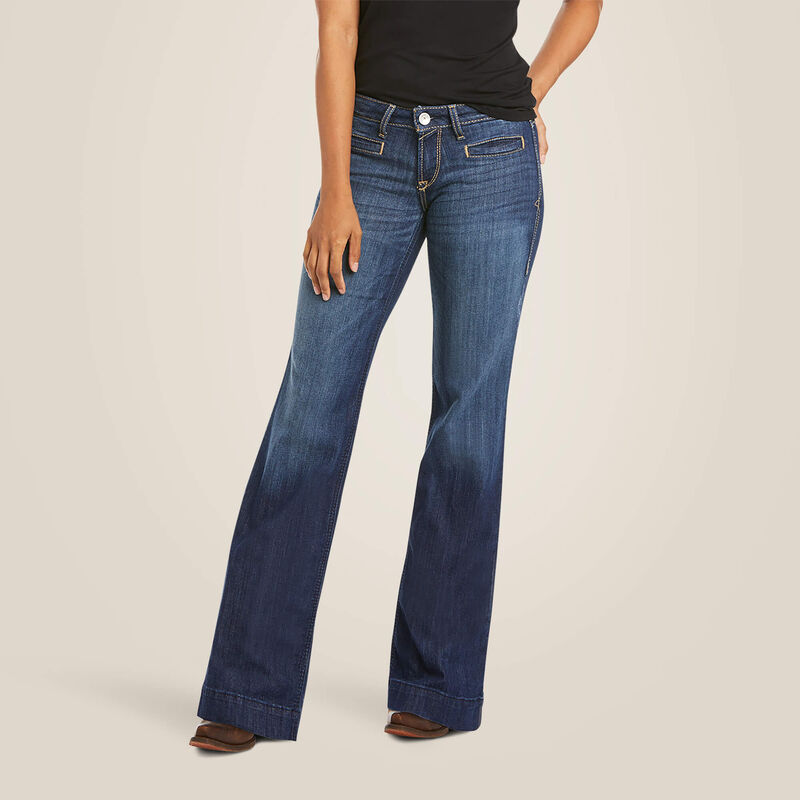 CL10028925 Ariat Ladies Jeans Trousers- Pacific