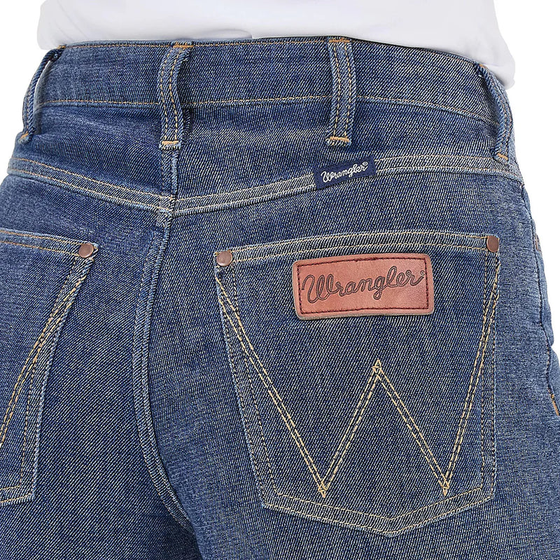 CL112371956 Wrangler Ladies Jeans High Rise Wide Leg