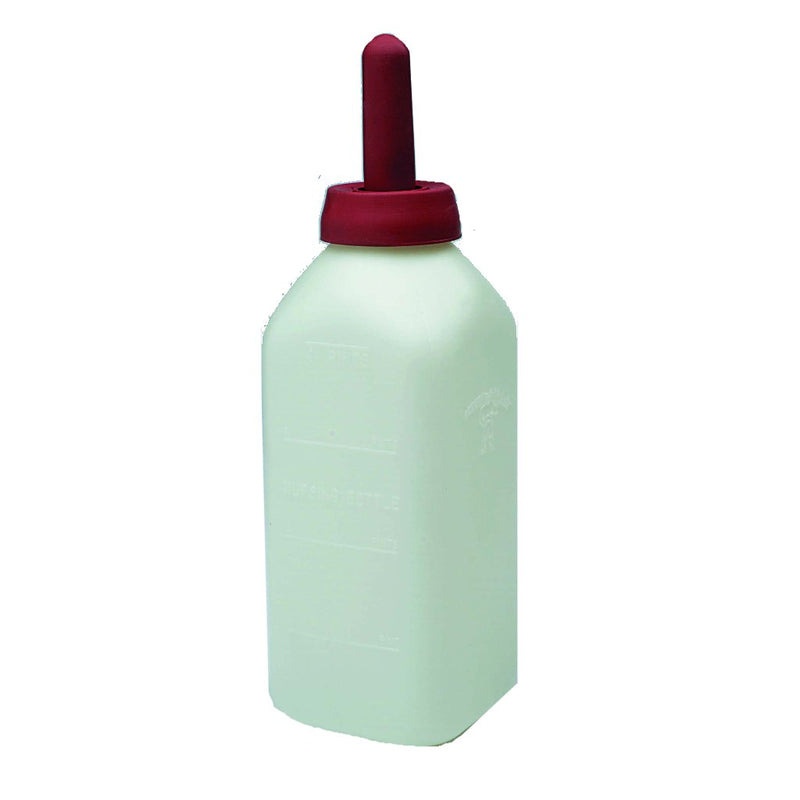 AC115-780 Calf Bottle w/snap on Nipple 2qt