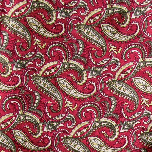 CLSCRFPAIS--Win/Oli Scarf Silk Cowboy Paisley - 34"