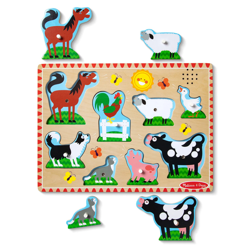 BG50204 M & D Sound Puzzle Farm Animals