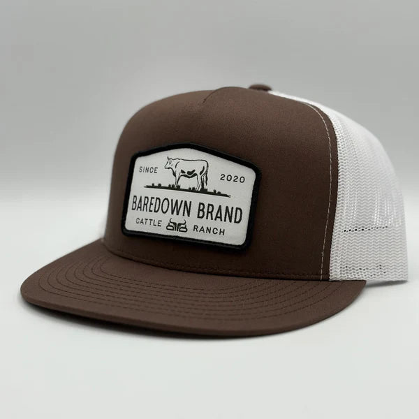 CLCAP2-O/S-CattleBR Baredown Cap- Flat
