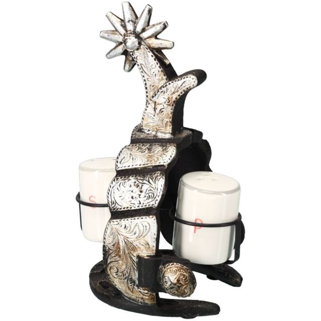 BG87-1219-0 Salt & Pepper Shaker "Spurs"