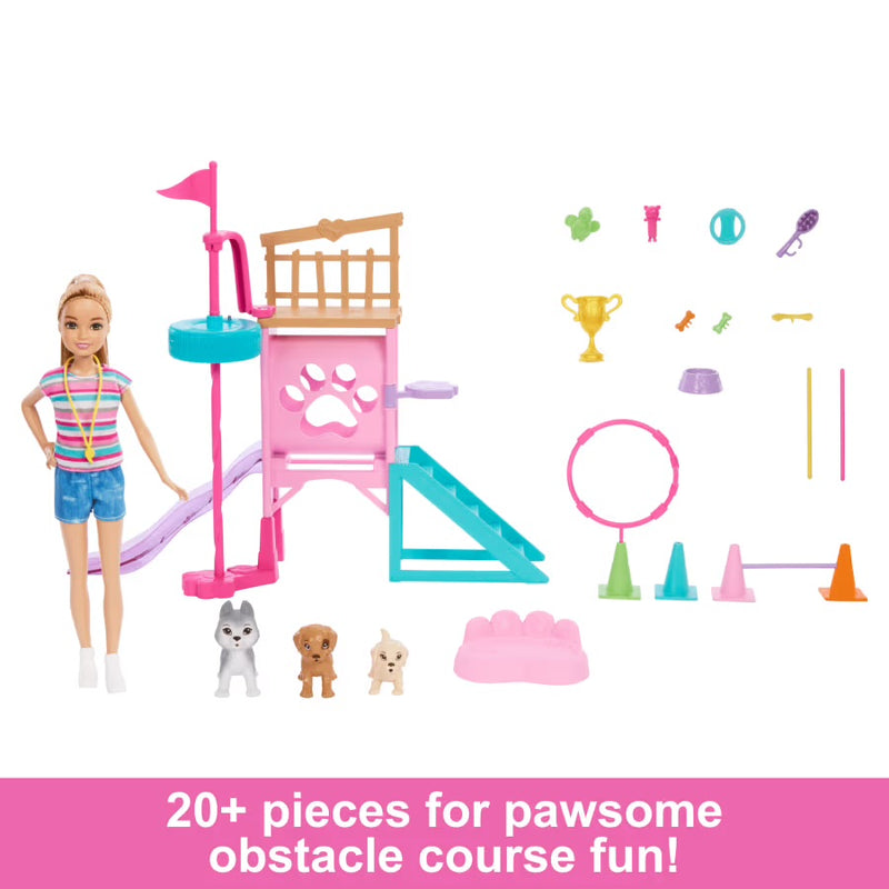 BGMATLHRM10 Barbie - Stacies Puppy Playground Set