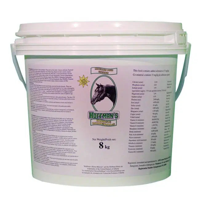 FSHOFFMANS8 Hoffmans Horse Mineral 8kg Pail
