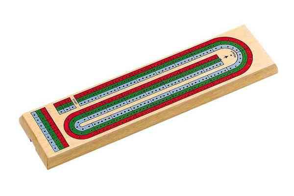 BGCH2424 - Crib Board - 3 Coloured Track