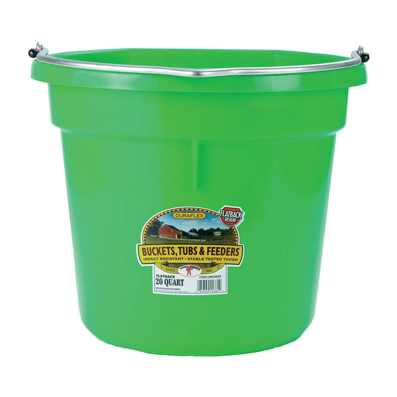 AC115-53-Lime Bucket Flat Back 20 QT P20FB