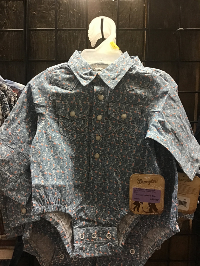 CL112374303 Baby Wrangler Onesie Snap Shirt