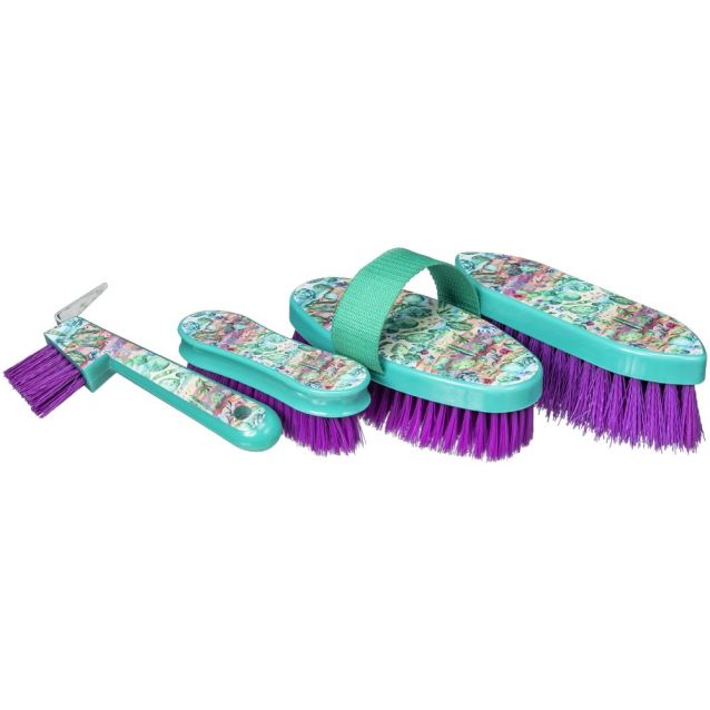 TK68-2340--Cactus Tough 1- 4 Pc Printed Brush Set