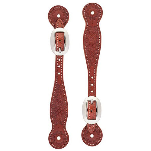 TK30-0292-CH Spur Straps Basketweave