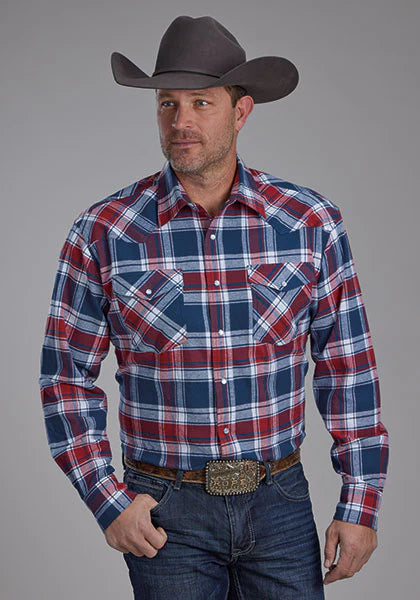CL03-001-0522-1700 Mens L/S Shirt Flannel Shirt