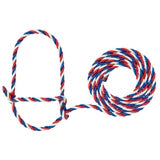 AC35-7900--480 Halter Rope Cattle Blu/Red/Wht