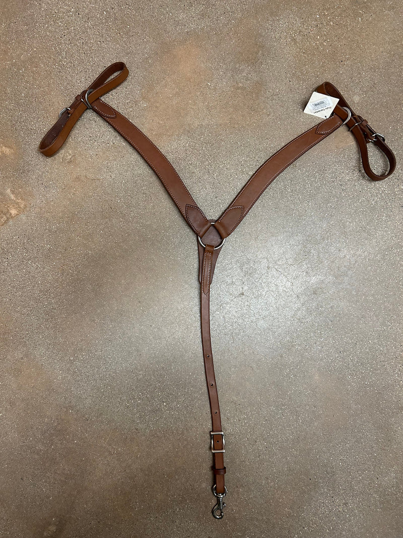 TKBC9006-H Breastcollar 1 3/4" Harness Leather