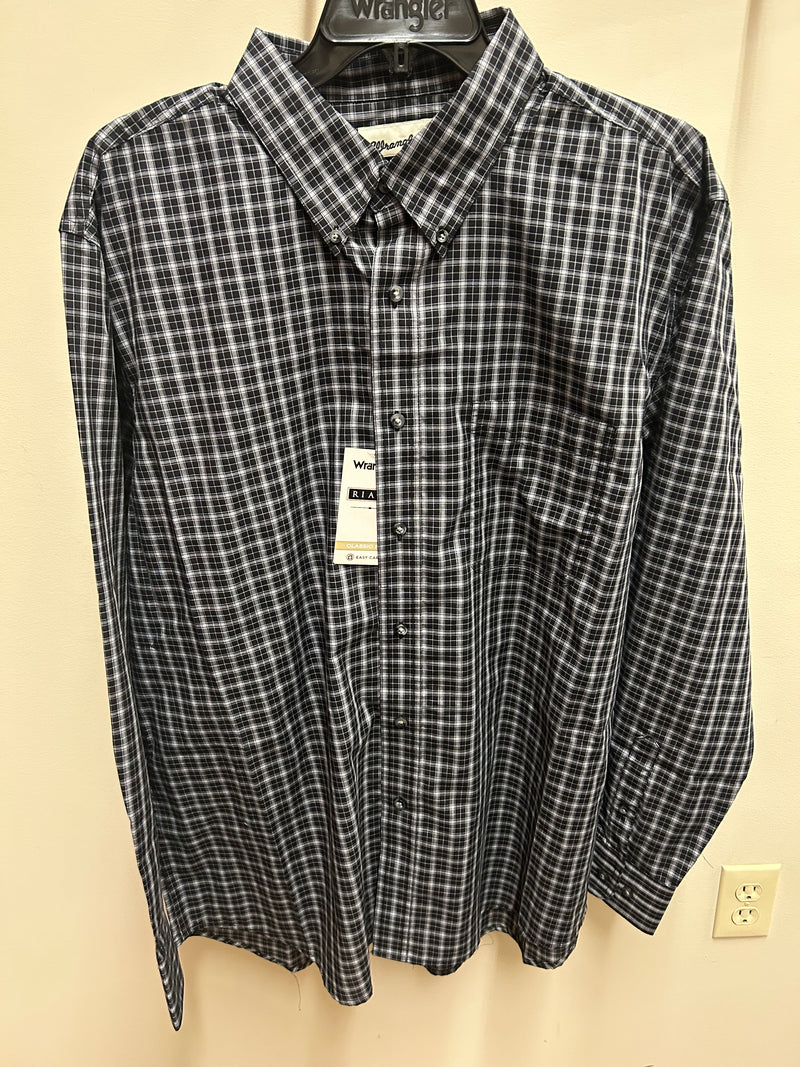 CL112381686- Mens Riata L/S Button  Shirt- Plaid