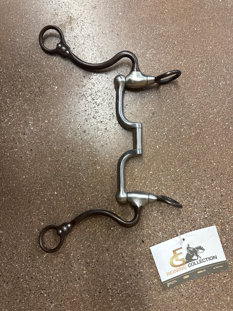 TK255390 Bit Hinged Low Port Training -Antique-5 1/8"- FG