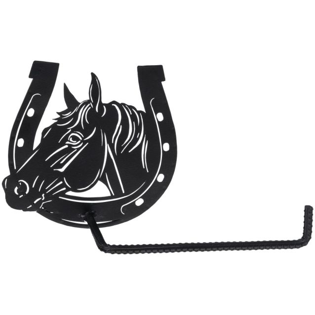 BG87-972 3 pc Bathrrom Towel/ Toilet Paper Hangers- Horse Head