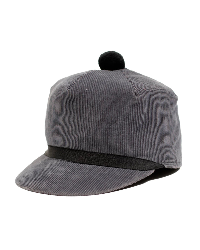 CL1-118-7-Grey Cap-Hat Stockman's Corduroy