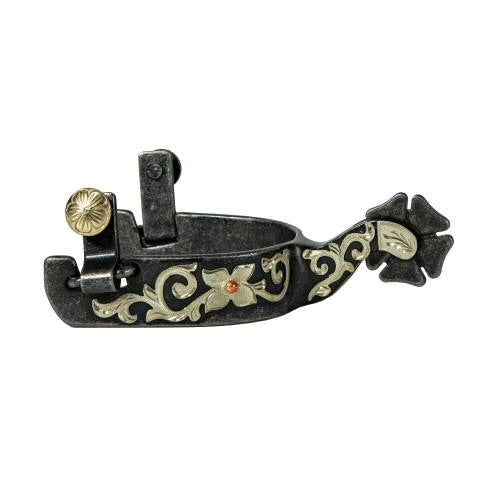 TKPCSP-1041 Cloverleaf Rowel Spur