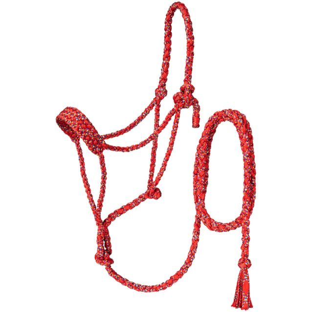 TK50-9610 Halter Mule Tape Rope w/10' Lead