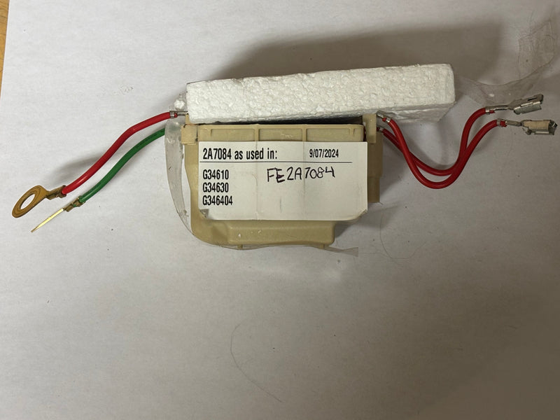 FE2A7084 Parts: XFMR SPARE 2A2084 O/P